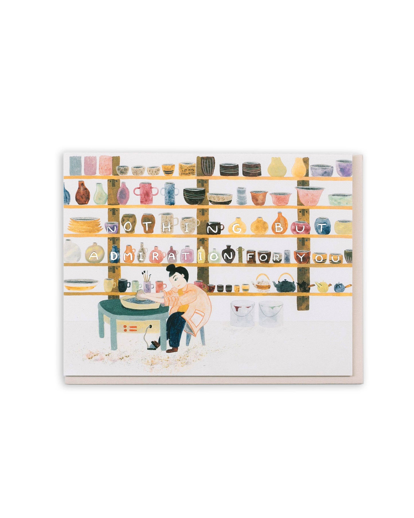 Admiration for You Pottery Card · Small Adventure