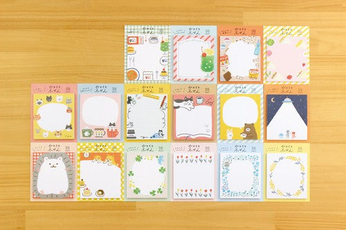 Shiba Inu Cake Sticky Notes · Furukawashiko