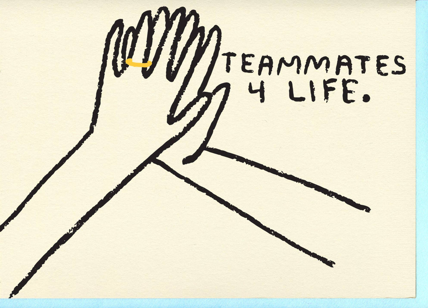 Teammates Greeting Card
