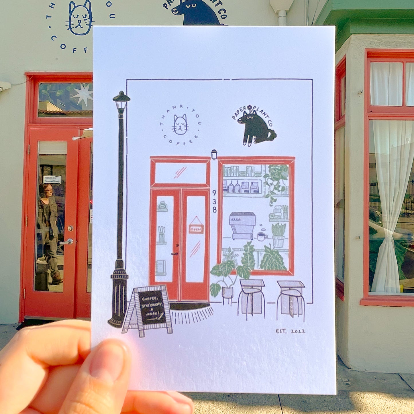 Paper Plant Co. Store Postcard · Paper Plant Co