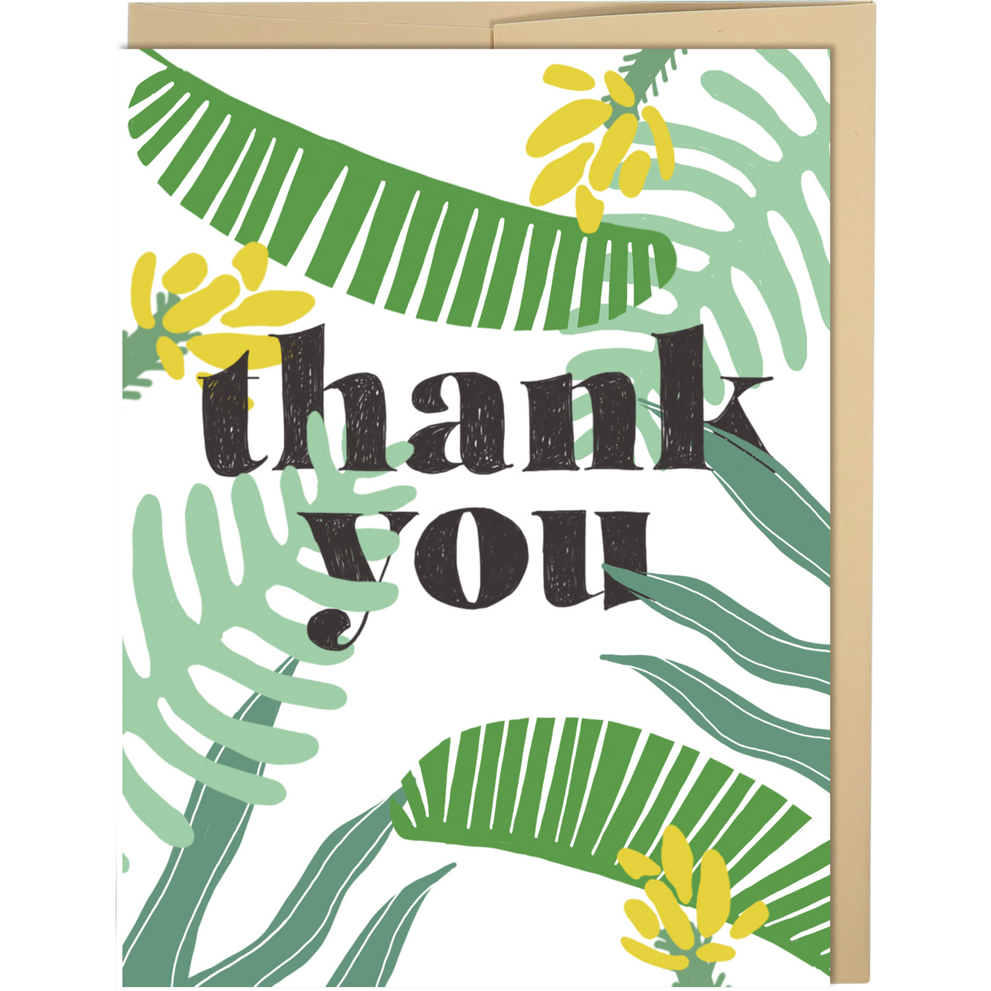 Tropical Thank You Card