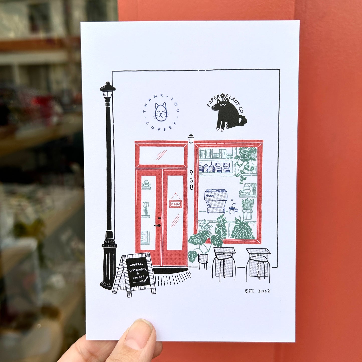 Paper Plant Co. Store Postcard · Paper Plant Co