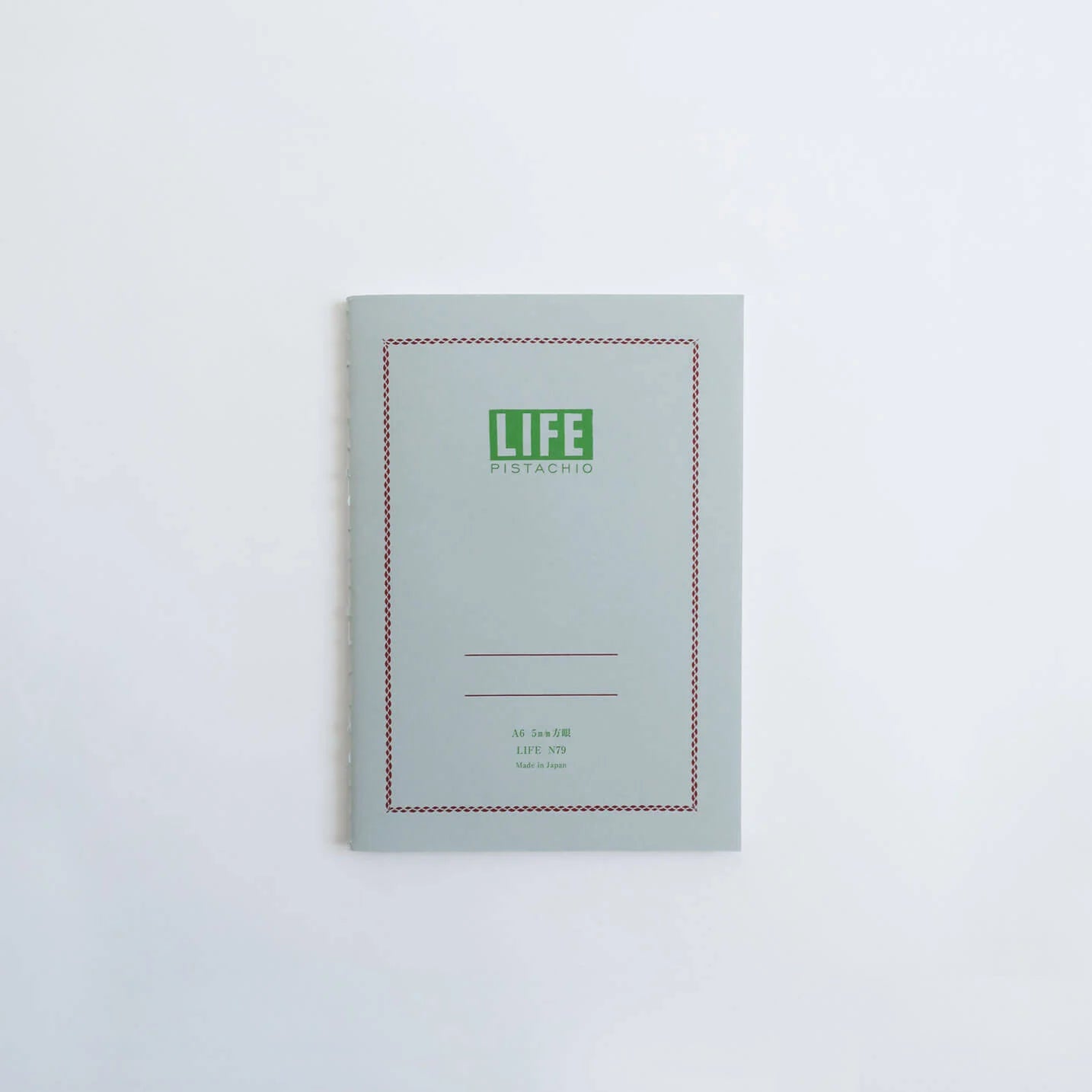 Life Pistachio Notebook - A6 Grid