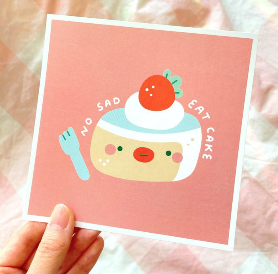 No Sad Eat Cake