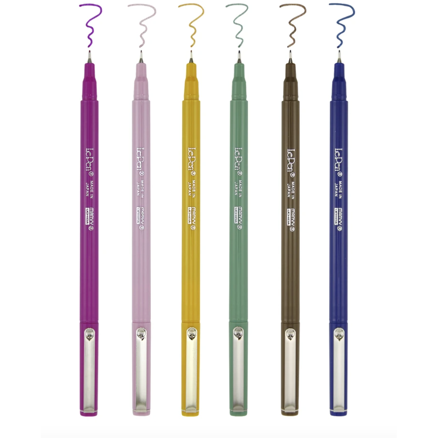 Le Pen - Retro Color 6 Piece Set