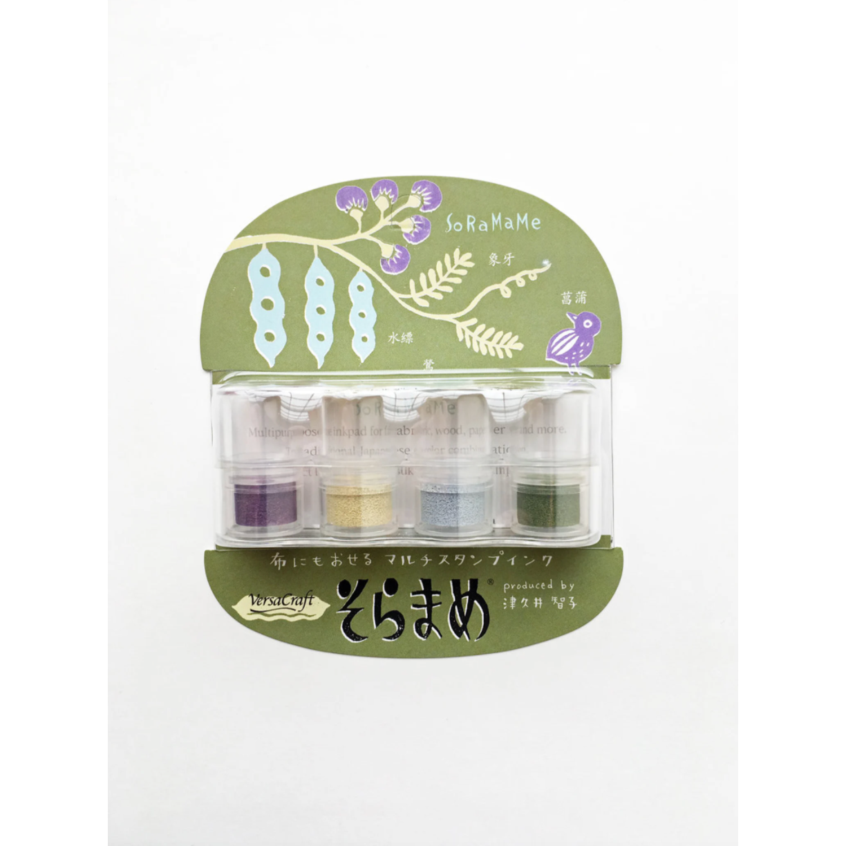 Tsukineko Soramame Ink Pad - Kiriko / Set of 4