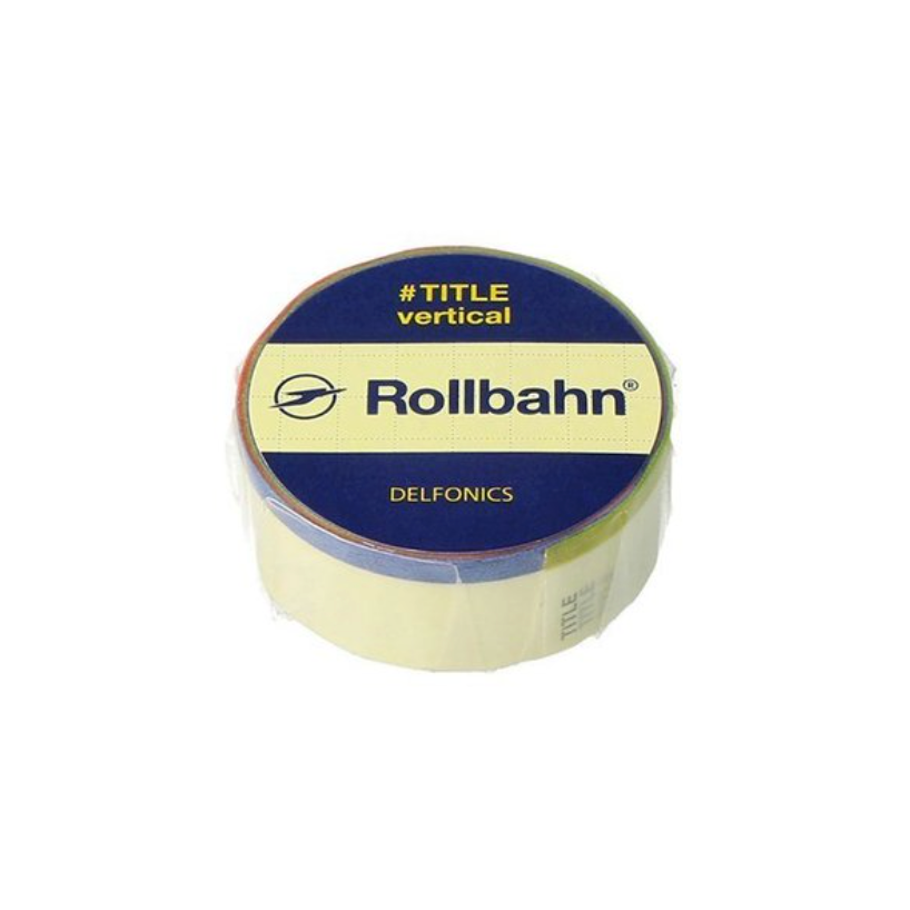 Rollbahn Masking Tape - Horizontal Title