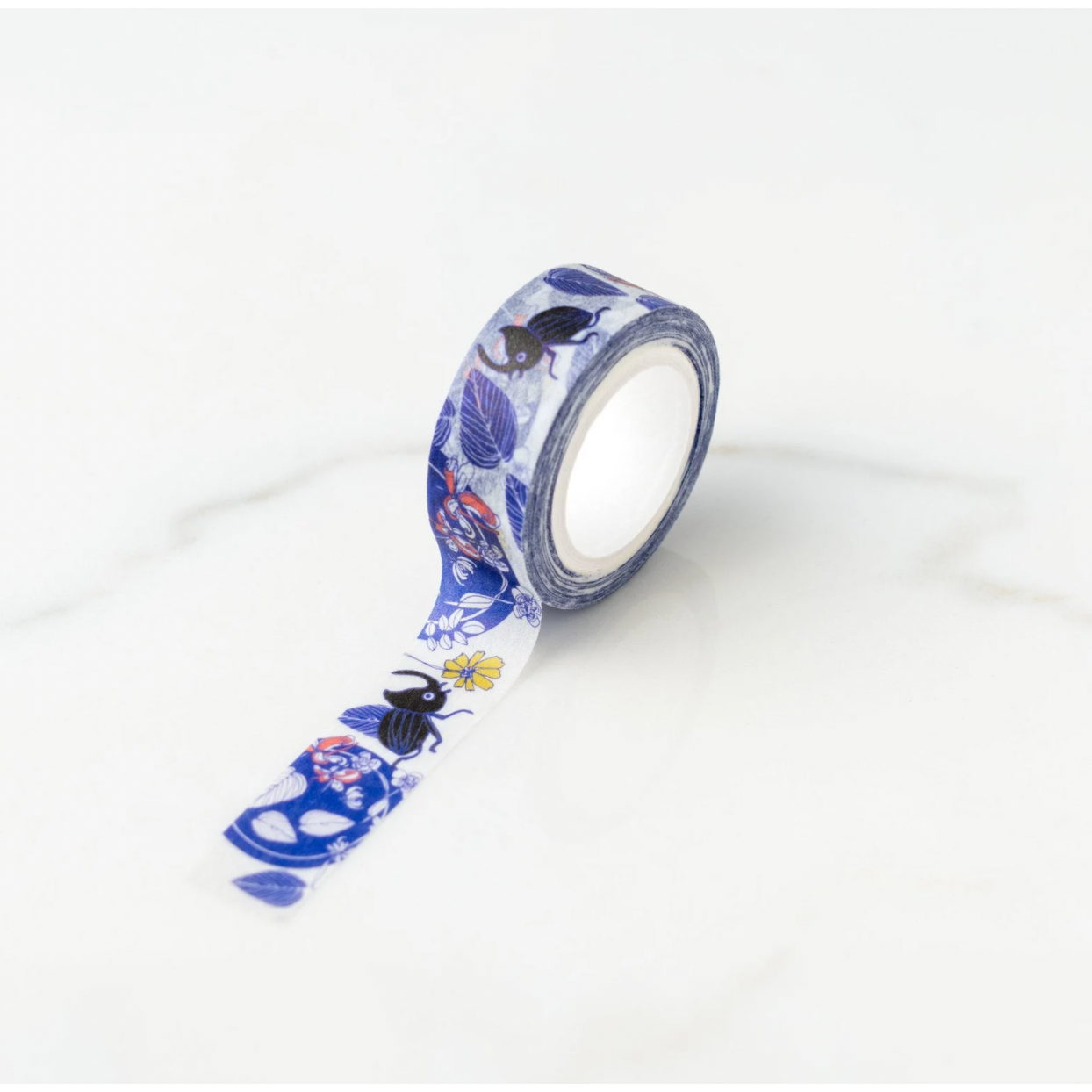 Beetles Garden Floral Washi Tape