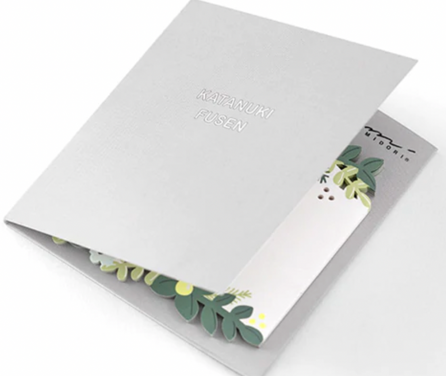 Midori Die-Cut Sticky Notes - Leaves