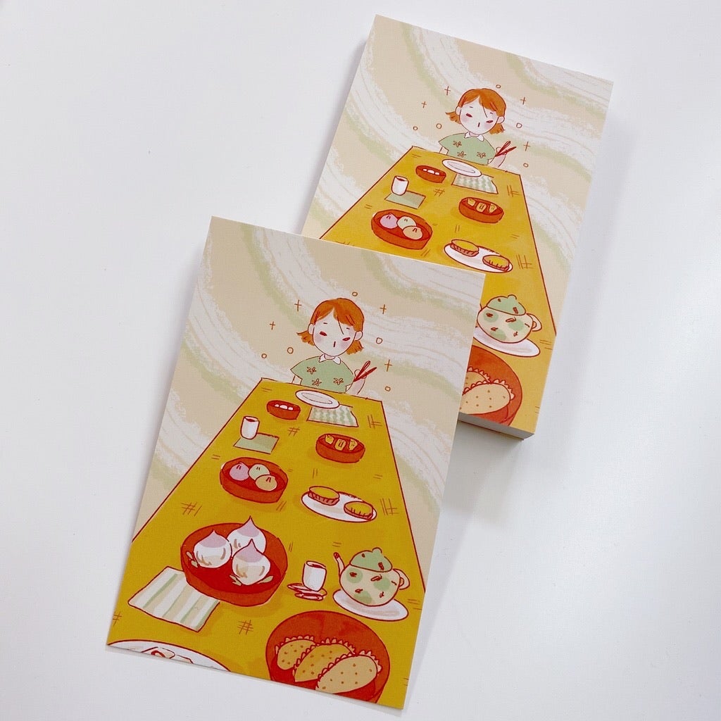 Chinatown Feast Postcard · Paper Plant Co