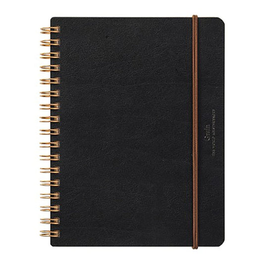 Black Midori Grain B6 Notebook