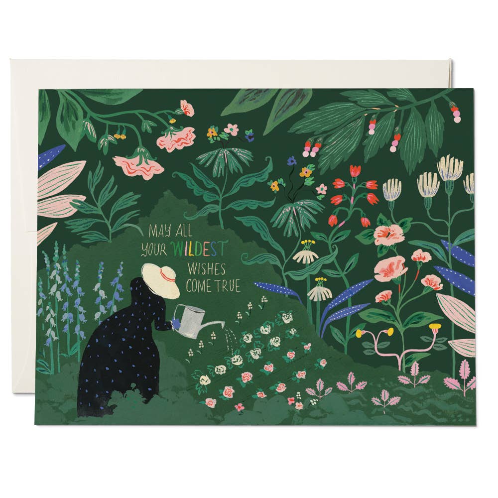 Garden Wishes Encouragement Card