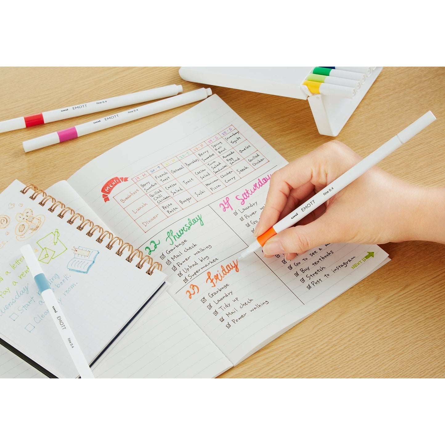 Emott Fineliner Set of 5 - Island