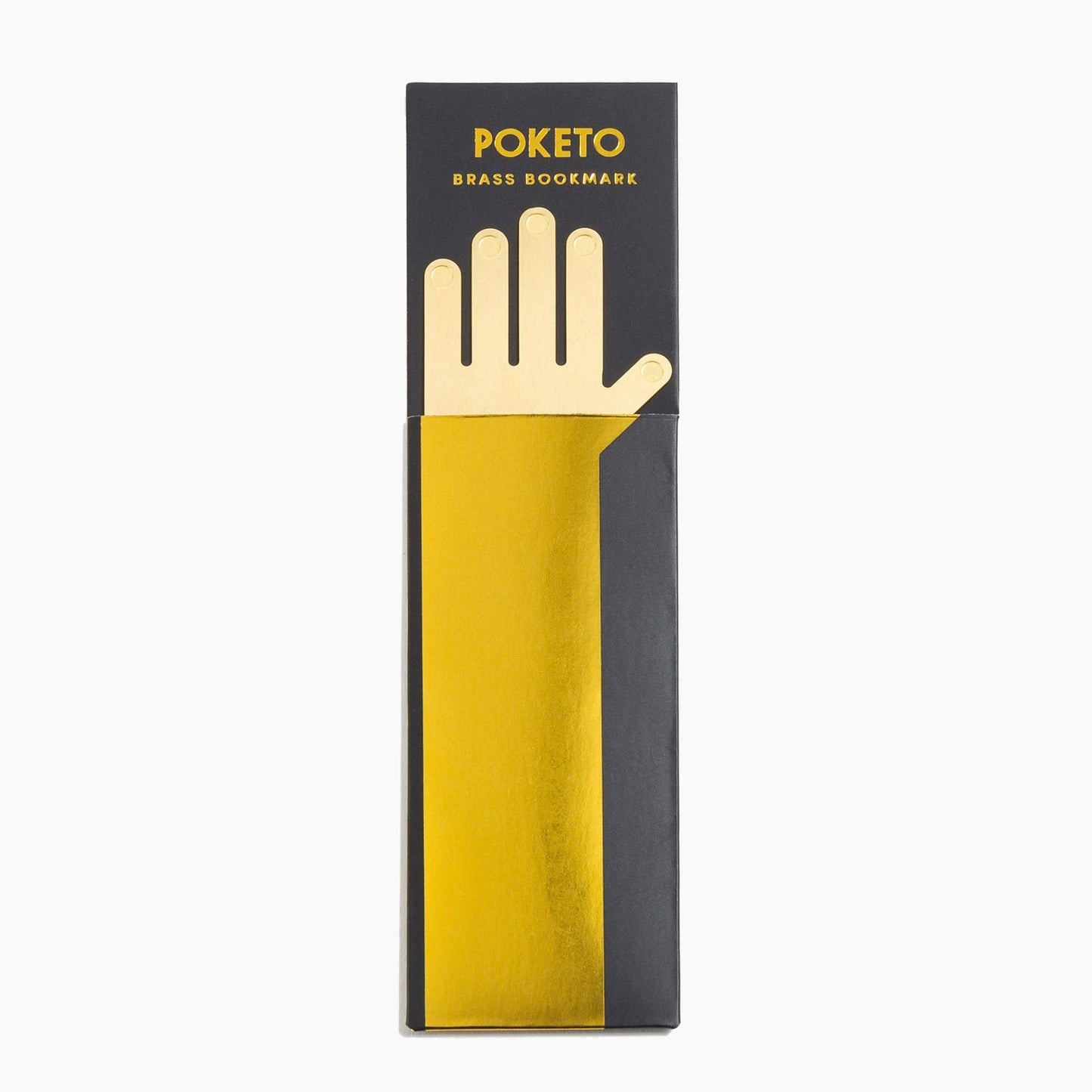 HAND - Brass Bookmark