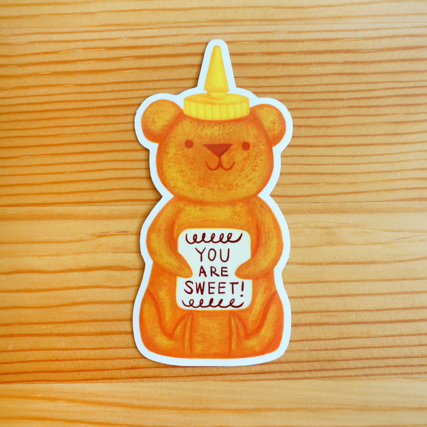 Honey Bear Sticker · Nellie Le