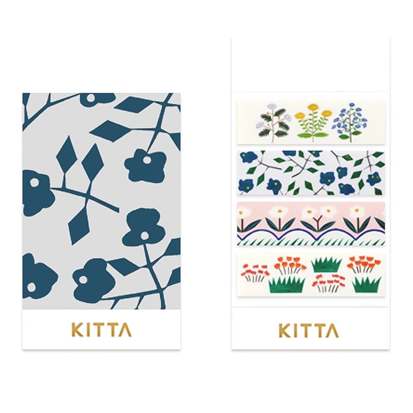 KITTA Washi Tape - Flower · King Jim
