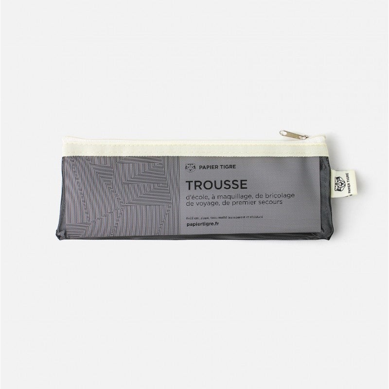 Papier Tigre Pencil Case - Black