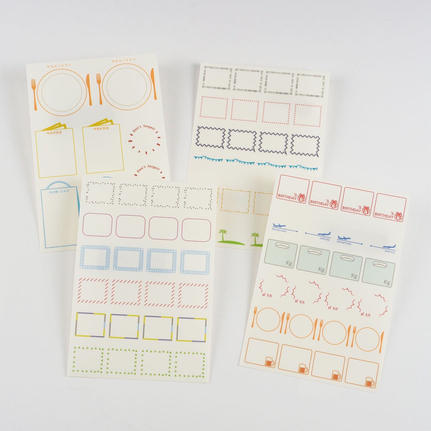 Hobonichi Frame Stickers · Original