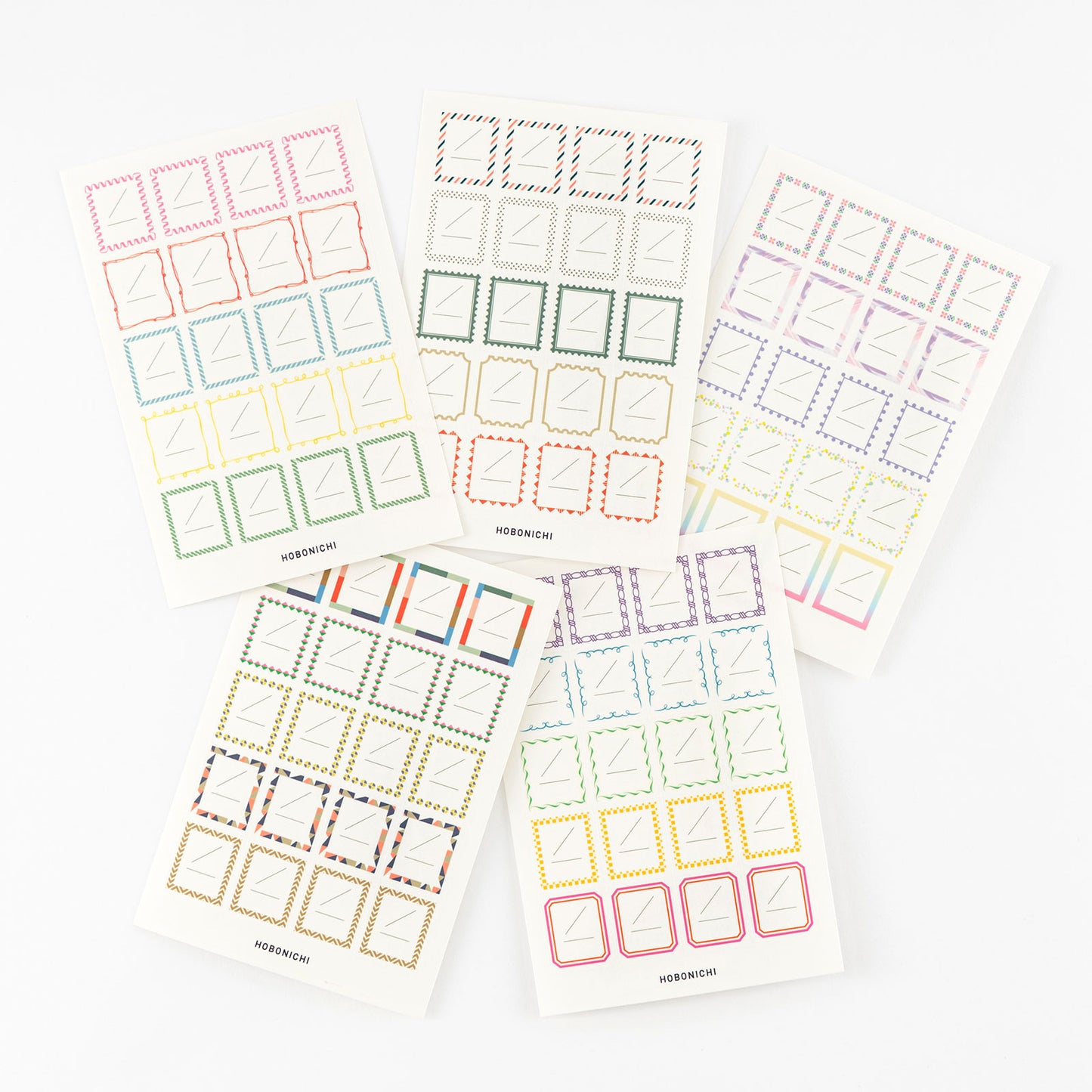 Hobonichi Frame Stickers · Dates