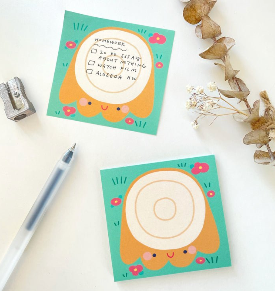 Treet Stump Post it Notes
