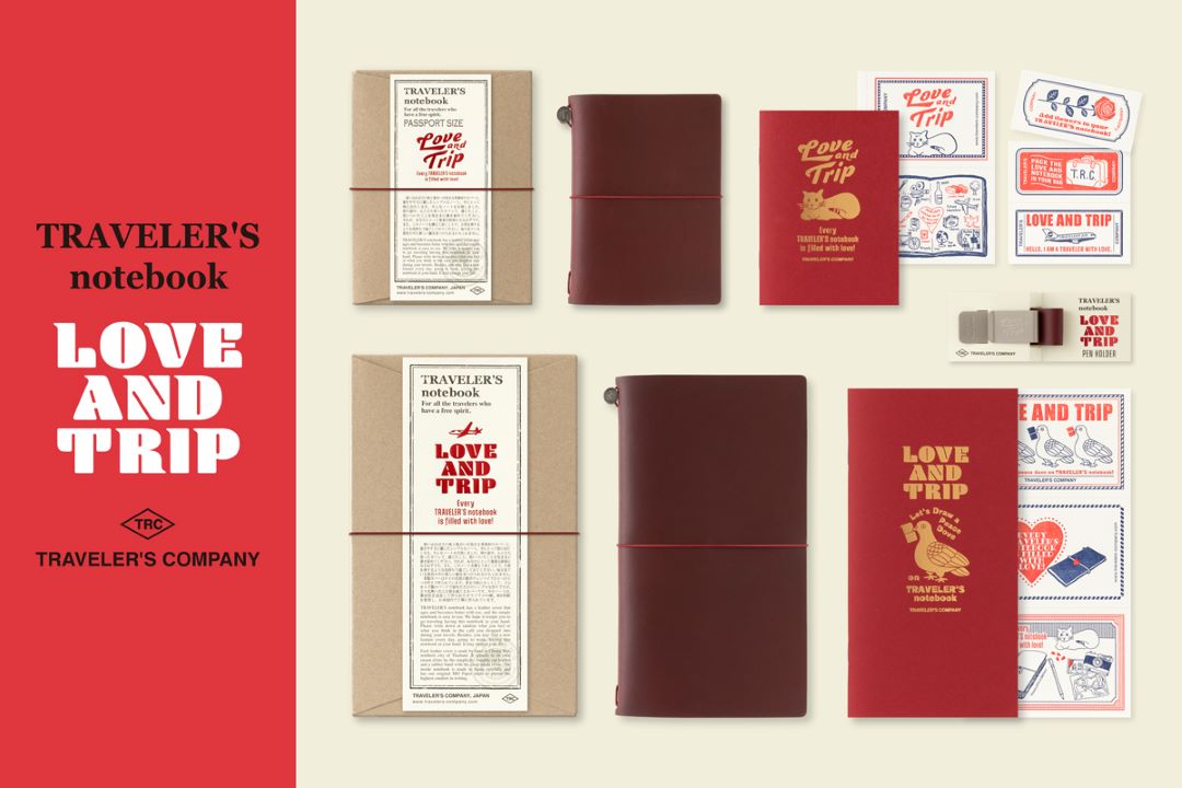 TRAVELER’S Notebook LOVE AND TRIP