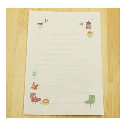 Retro Cafe / Hanko Letter Set · Furukawashiko