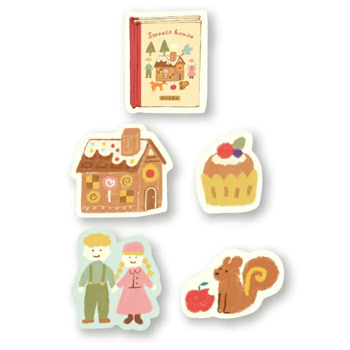 Furukawa Paper Flake Stickers - House of Sweets
