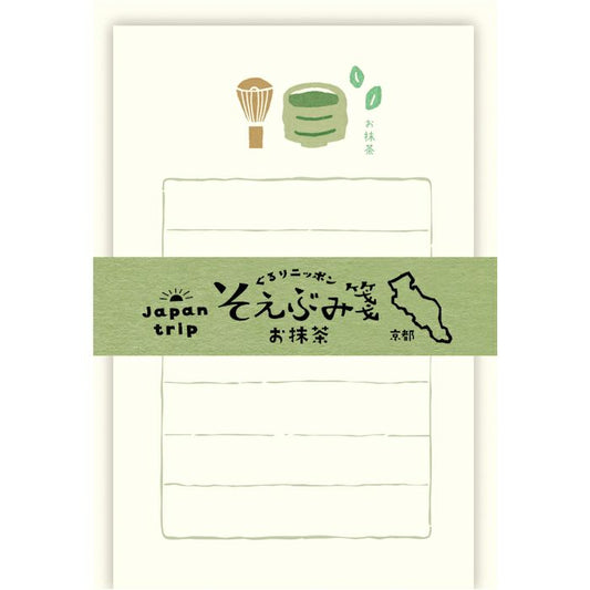 Matcha / Japan Trip Soebumi Letter Set · Furukawashiko