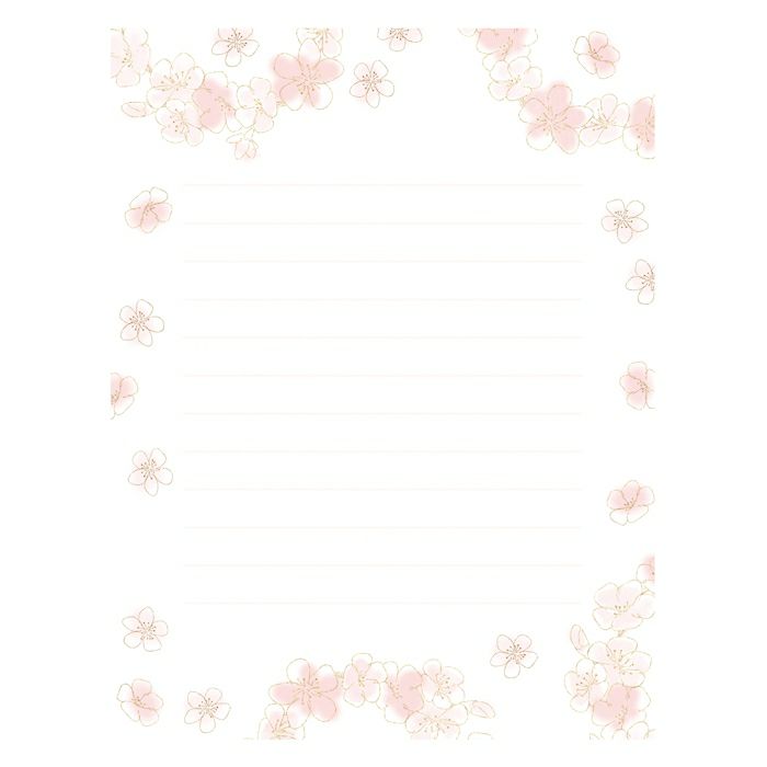 Sakura / Wa-life Spring Letter Set · Furukawashiko