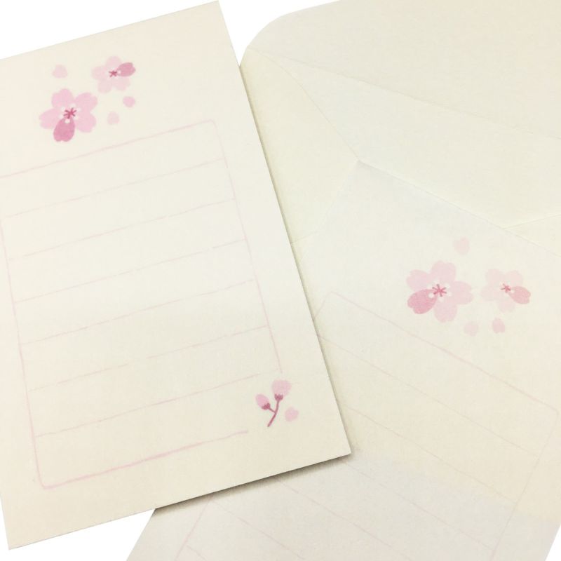 Sakura / Wa-life Spring Soebumi Letter Set · Furukawashiko