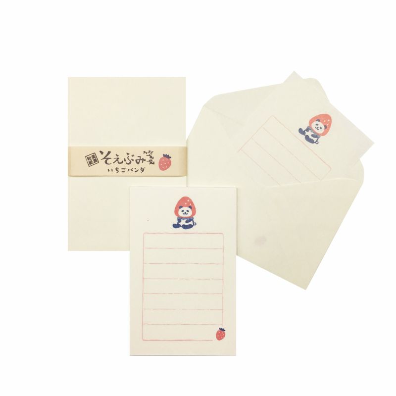 Strawberry Panda / Wa-life Spring Soebumi Letter Set · Furukawashiko