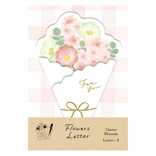 Sakura / Wa-life Spring Bouquet Letter Set · Furukawashiko
