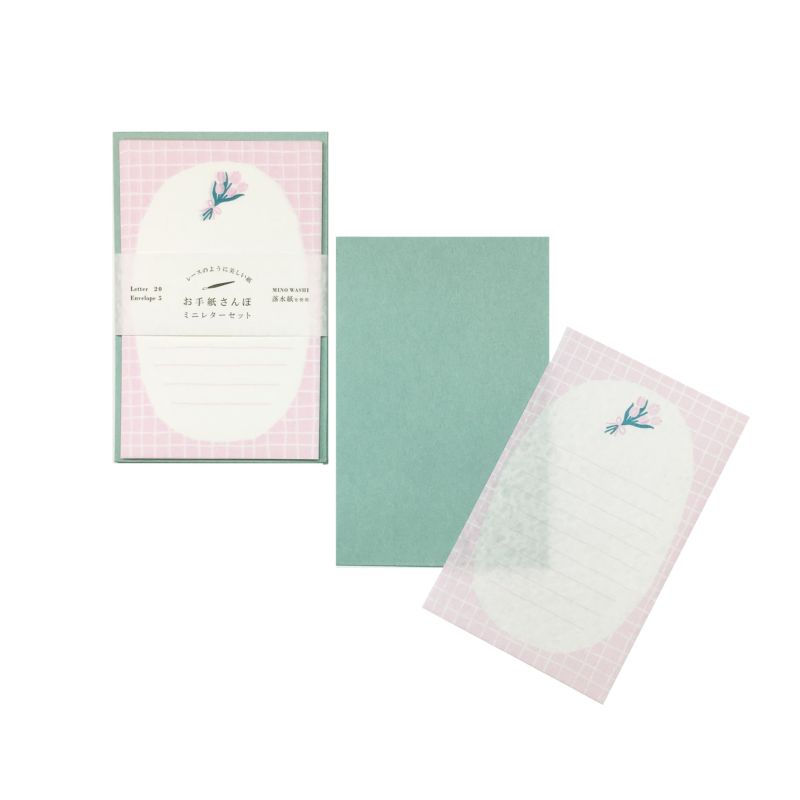 Tulip Bouquet / Wa-life Spring Mini Letter Set · Furukawashiko