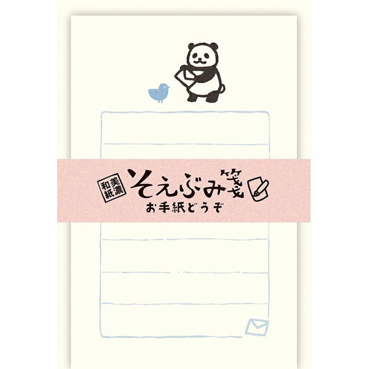 Please Write Me A Letter Panda/ Soebumi-sen Letter Set · Furukawashiko