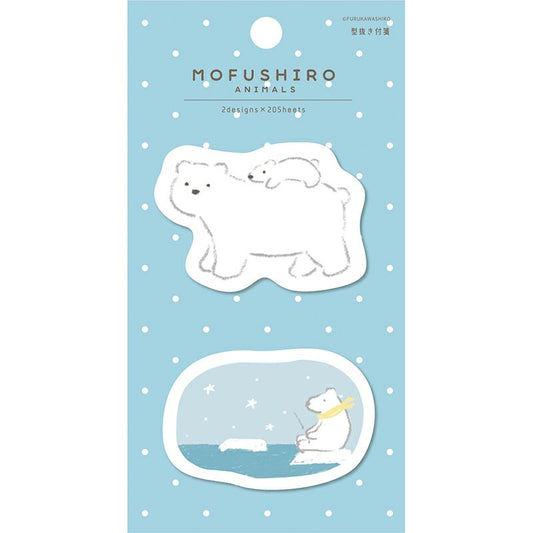 Polar Bear / Mofushiro Animal Sticky Notes · Furukawashiko