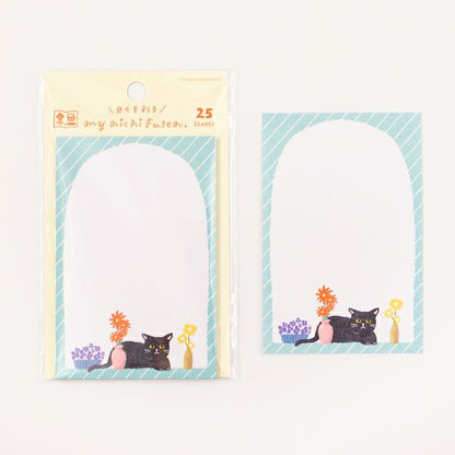 Flowers & Cats / Mainichi Sticky Notes · Furukawashiko