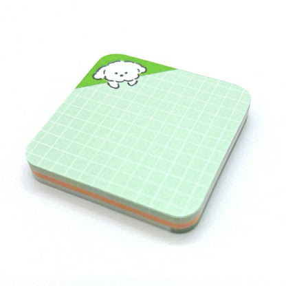 Hyokkori Dog / Mini Message Sticky Notes · Furukawashiko