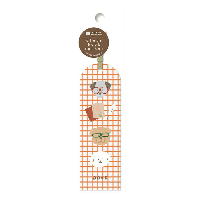 HONTOWATASHI Clear Bookmark · Furukawashiko
