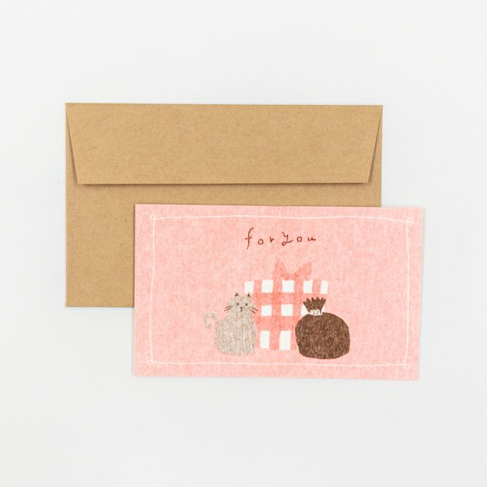 Cat Gift Retro Print Mini Card Set · Furukawashiko