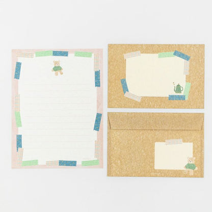 Knitting and Bear Today's Letter Letter Set · Furukawashiko