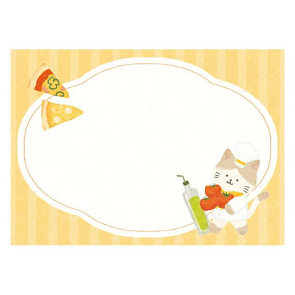 Viva! Italia Pizza Cat Boxed Memo Pad · Furukawashiko