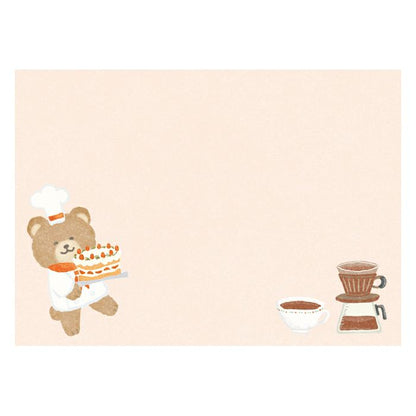Viva! Italia Dessert Bear Boxed Memo Pad · Furukawashiko
