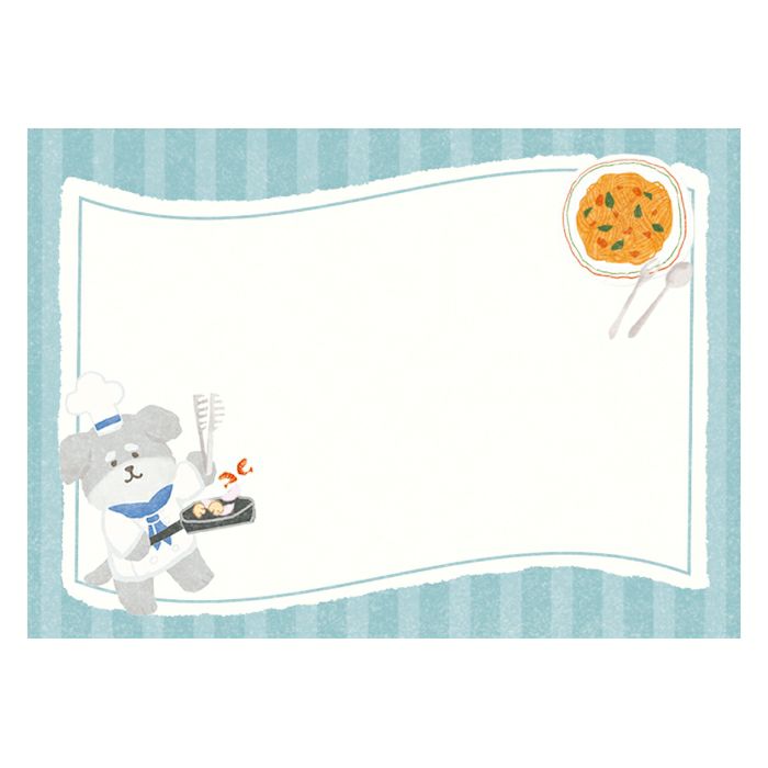 Viva! Italia Pasta Dog Boxed Memo Pad · Furukawashiko