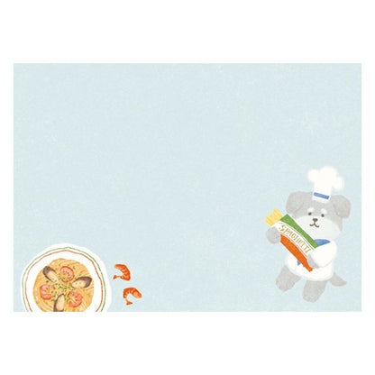 Viva! Italia Pasta Dog Boxed Memo Pad · Furukawashiko