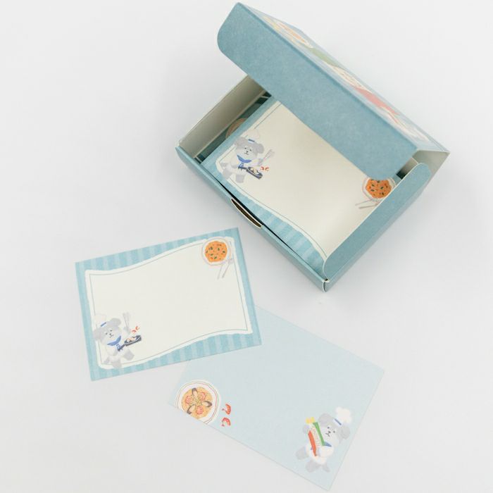 Viva! Italia Pasta Dog Boxed Memo Pad · Furukawashiko