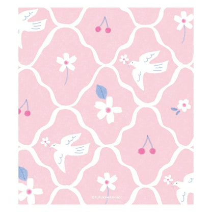 Sakura & White Bird Memo Pad · Furukawashiko