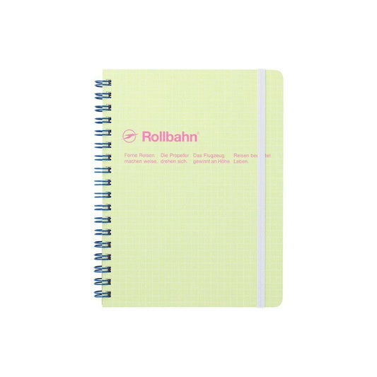 Light Green · Rollbahn Scuola Spiral Notebook