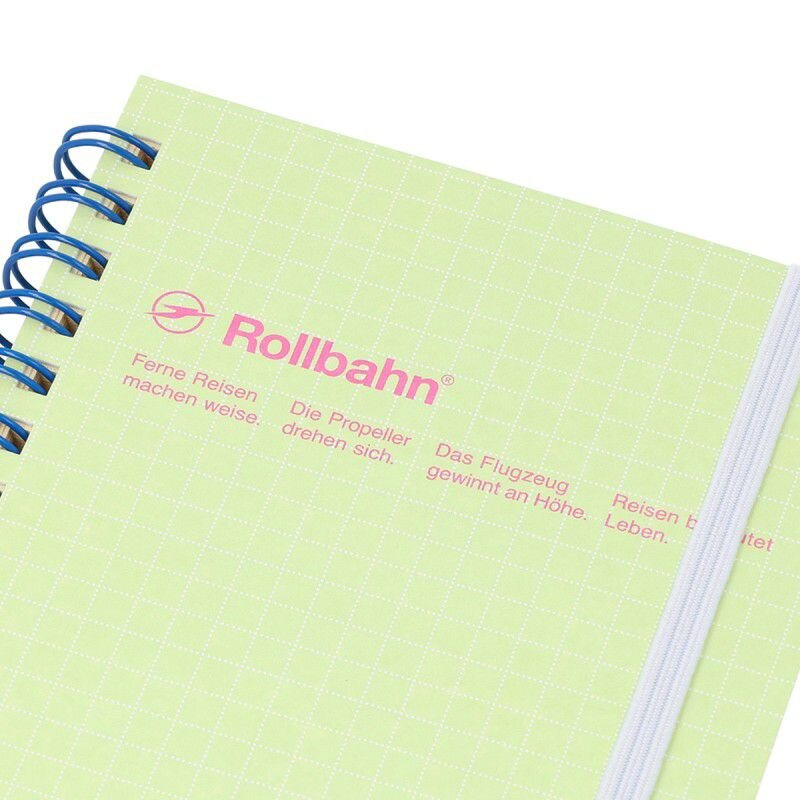 Light Green · Rollbahn Scuola Spiral Notebook