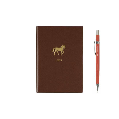 Rollbahn 2026 Point Weekly Planner Pocket Book 《A6》