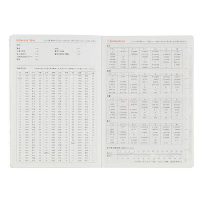 Rollbahn 2026 Point Monthly Planner Pocket Book《A6》